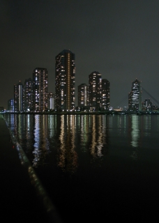 佃島の夜景