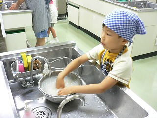 親子料理教室②