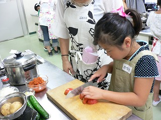 親子料理教室③