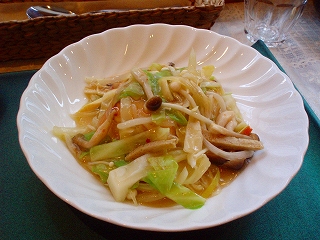 焼き豆腐の野菜餡かけ