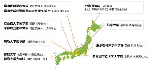 玄米酵素は全国の大学で学術的な研究がされています